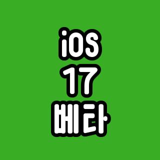iOS 17 베타